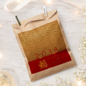 パター日本のン金ゴールドドッグ年2018クラフト好意B フェイバーバッグ (クリップ留めされた状態)