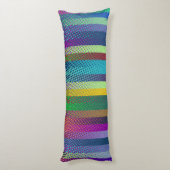 パター点々のあるンの色が付いた+アイディア ボディピロー (裏面 (縦))