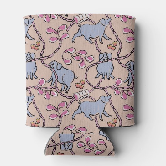 パター笑わされるン中国のベトナム豚の年カッコいい 缶クーラー (裏面)