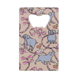 パター笑わされるン中国のベトナム豚の年O クレジットカード栓抜き