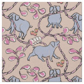 パター笑わされるン1ベ中国のトナム豚の年F ファブリック (クローズアップ)