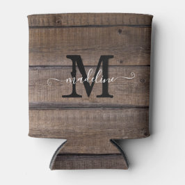 パター素朴ンモノグラムスクリプトカスタム 缶クーラー