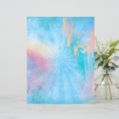 パター絵を描ンとブルーサンバーストのスクラップブック紙 (スタンド正面)