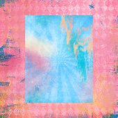 パター絵を描ンとブルーサンバーストのスクラップブック紙