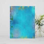 パター絵を描ンとブルーダマスクのスクラップブック紙 (スタンド正面)