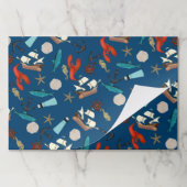 パター航海のンティアウェイ紙ランチョンマット ペーパーパッド (折り畳み)