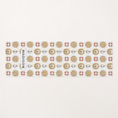 パター航海のン名前をカスタムするヨガマット ヨガマット (正面(横))