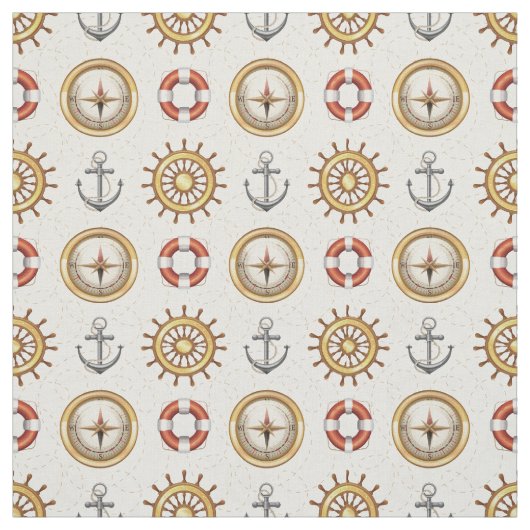 パター航海のン織物 ファブリック (見本)