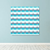 パター航海のン貝 キャンバスプリント (インサイチュ (ウッドフロア))