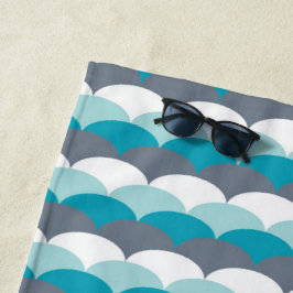 パター航海のン貝 ビーチタオル