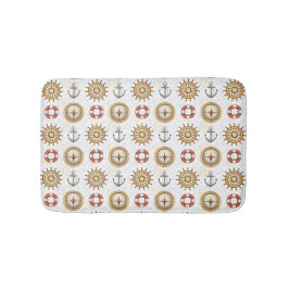 パター航海のン風呂マット バスマット