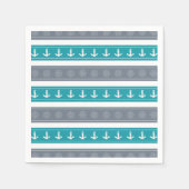 パター航海のン・ボート要素 スタンダードカクテルナプキン (正面)