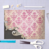 パター華美ンレトロヴィンテージの分離 薄葉紙 (クラフト)