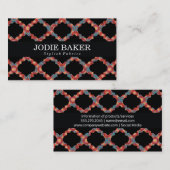 パター華美ンII | Chic カラフル 名刺 (正面/裏面)