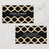 パター華美ンIII |シック 名刺 (正面/裏面)