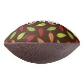 パター葉ン、カラフル葉紅葉 アメリカンフットボール (回転90)