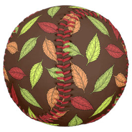 パター葉ン、カラフル葉紅葉 ソフトボール