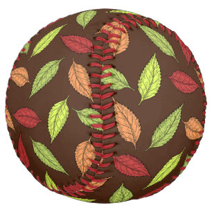 パター葉ン、カラフル葉紅葉 ソフトボール