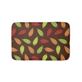 パター葉ン、カラフル葉紅葉 バスマット (正面)