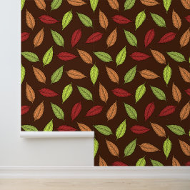 パター葉ン、カラフル葉紅葉 壁紙