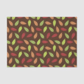 パター葉ン、カラフル葉紅葉 薄葉紙 (正面)