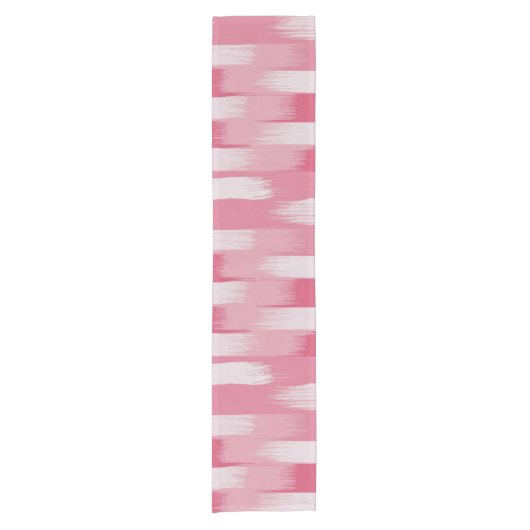 パター赤と白ンテーブルランナー ショートテーブルランナー (正面)