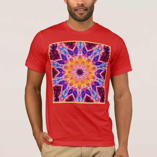 パター鮮やかンのパワーアート Tシャツ (正面)