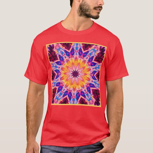 パター鮮やかンのパワーアート Tシャツ (正面)