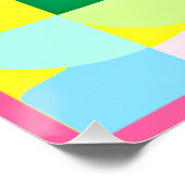 パター鮮やかンズアートデザイン ポスター (コーナー)