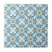 パタ伝統的ーン中国のアート タイル (正面)