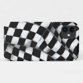 パタ動揺して市松模様にーン Case-Mate iPhoneケース (裏面(横))