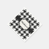 パタ千鳥格子のーン スタンダードカクテルナプキン (角)