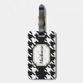 パタ千鳥格子のーン ラゲッジタグ (裏面縦)