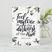 パタ感じンダ引用文との恋 サンキューカード (スタンド正面)