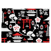 パタ日本のーン ラージペーパーバッグ (裏面)