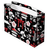 パタ日本のーン ラージペーパーバッグ (裏面アングル)