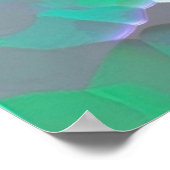 パタ白熱［赤熱］光を放つーン ポスター (角)