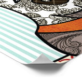 パタ素晴らしーンの色 ポスター (角)