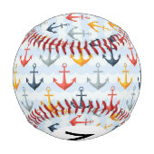 パタ航海のーン(いかり) 野球ボール (裏面)