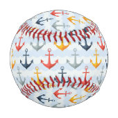 パタ航海のーン(いかり) 野球ボール (正面)