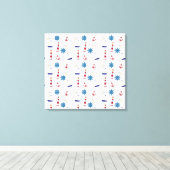 パタ航海のーン キャンバスプリント (インサイチュ (ウッドフロア))