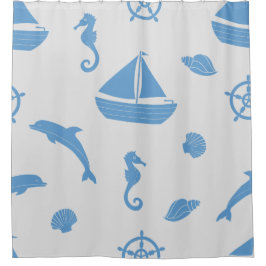 パタ航海のーン シャワーカーテン