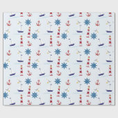 パタ航海のーン ラッピングペーパー (フラット)