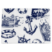 パタ航海のーン ラージペーパーバッグ (正面)