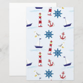 パタ航海のーン 便箋 (正面/裏面)