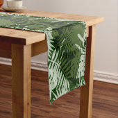 パタ葉ーンバナナ葉デザイン ショートテーブルランナー (インサイチュ)