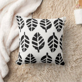 パタ葉ーンポテトプリント クッション (ブランケット)