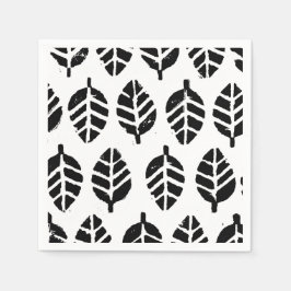 パタ葉ーンポテトプリント スタンダードカクテルナプキン