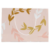 パタ葉ーン4 ラージペーパーバッグ (裏面)