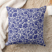 パタ葉ーン.13.bwピンクBG クッション (ブランケット)